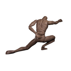 WorldBox 1/6 Soldier Strong Muscle Fitness Spider Male Figure Body Tan Skin Doll
