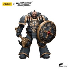 1PCS JOYTOY Warhammer 40K 1/18 Action Figure Space Wolves Grey Slayer Pack Mode