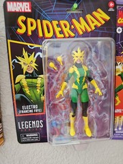 Marvel Legends Spider-Man Electro (Francine Frye) 6” Action Figure – New Sealed