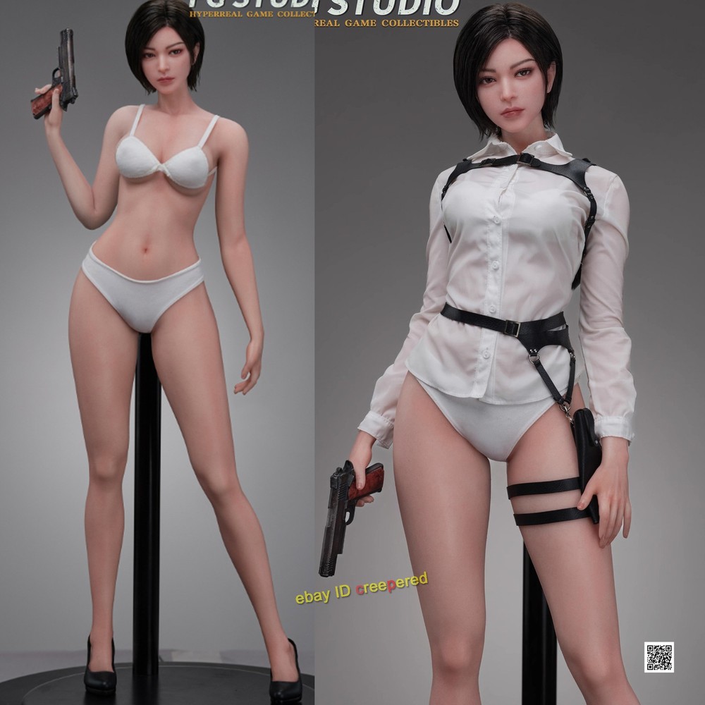 FG Studio FG004 Battle Girl Wong 1/3 Silica gel Statue Cast off Model H62cm