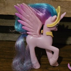 My Little Pony G4 MLP FIM Royal Castle Friends Spike Celestia Figure Set