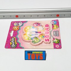 Shopkins SPK SQUAD JUMBO ERASER multicoloured rainbow heart NEW sealed shoppies