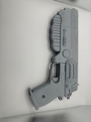 unpainted fallout inspired 10mm pistol