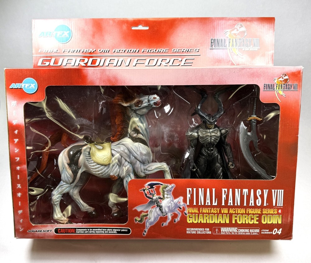 Guardian Force Odin Vintage Final Fantasy VIII Figure Set ArtFX Palisades
