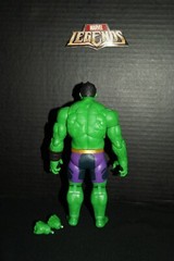 Marvel Legends Series Totally Awesome Hulk BAF Figure Complete – Incredible Hulk