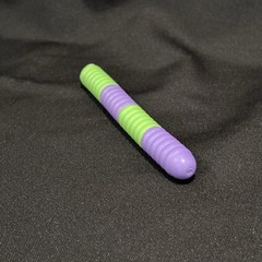 SLITHER.IO Slither io Snake Worm Game Plastic Toy Green Purple Bonkers 2016