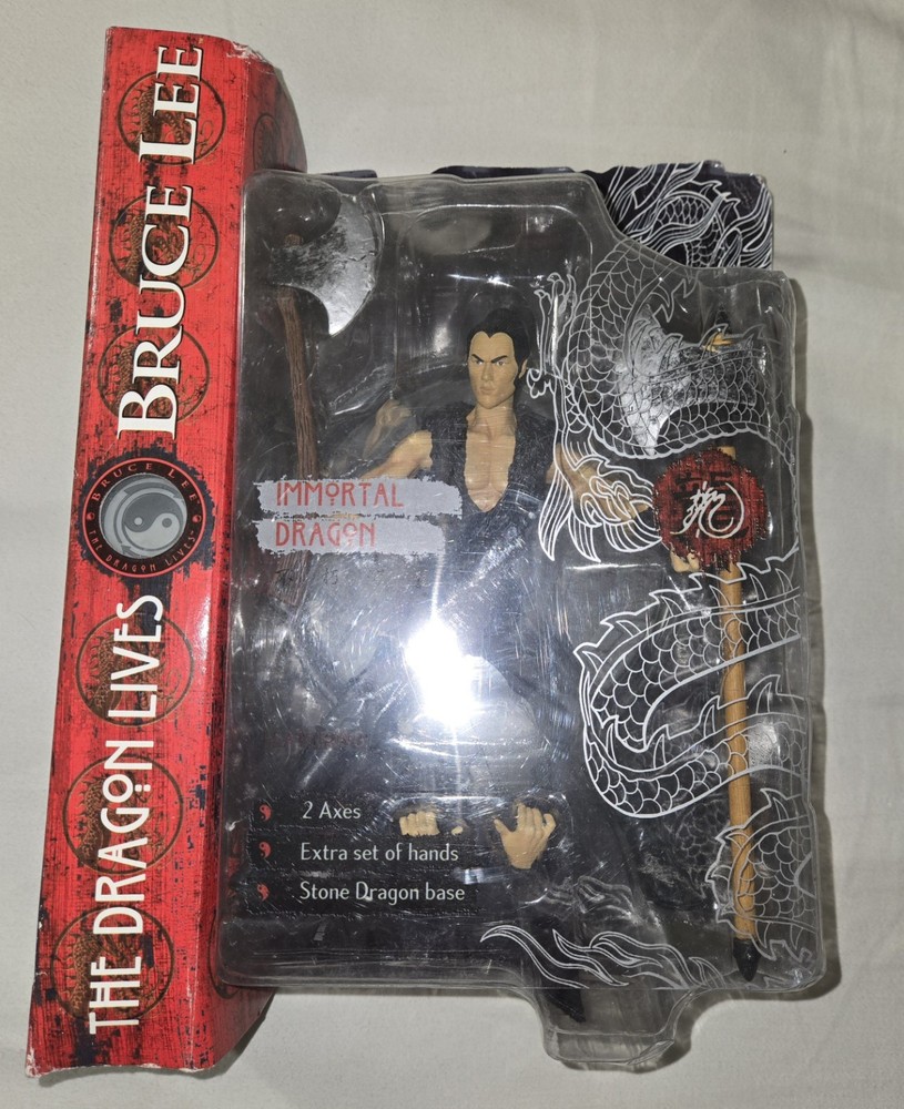Art Asylum Bruce Lee “Immortal Dragon” Action Figure