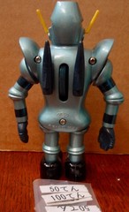 Vintage 1979 Popy Gantsu Sensei Chogokin GA-15 Heavy Die-Cast Metal 5″ Robot