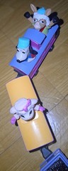 ERTL Shari Lewis Lamb Chop & Friends Figurine Lot And Train Cars 1994 Vintage