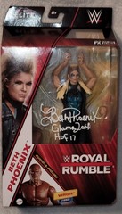 Beth Phoenix Autographed WWE Royal Rumble Elite Wrestling Figure JSA WB148066