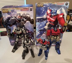 Yolopark AMK PRO Transformers One Final Form Optimus Prime Megatron Model Kits