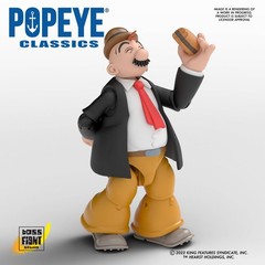 J. Wellington Wimpy – Popeye Classics Action Figure: Boss Fight Studio Llc