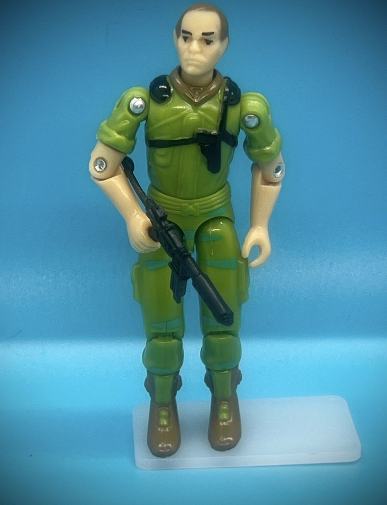 Red Laser ARAH 1:18 Gi Joe 3.75 ARAH Forca Fera “Diablo” Factory Made Figure