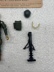 Vintage 1982 Straight Arm Short Fuze G.I. GI Joe v1 100% Complete Figure 3.75