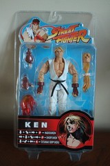 CAPCOM STREET FIGHTER KEN ROUND 2 ACTION FIGURE 2005 SOTA TOYS 15th ANNIVERSARY!
