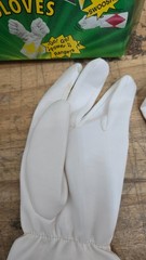 Mighty Morphin Power Rangers Sound Effect Gloves White and Blue Rangers
