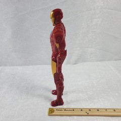 Iron Man Red Gold Plastic Action Figure Marvel Comics Hasbro 2014 11.5”