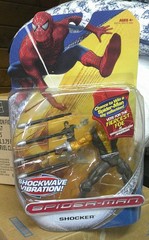Spider-Man Shocker Shockwave Vibration 6″ Action Figure Marvel Hasbro 2007 NEW