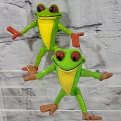 Vintage Rain Forest Cafe Action Figures Lot Of 5 Advertising Meal Toys