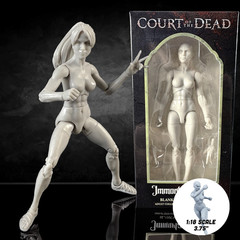 Immortal Ivory Female Court of the Dead Action Figure Blank 1:18th Scale