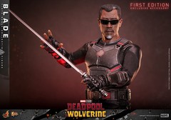 IN HAND – 1/6 HOT TOYS BLADE -Deadpool & Wolverine – MMS791B EXCLUSIVE VERSION!!