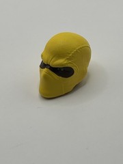 Soldier Of Fortune Combat Operative Black & Yellow Head (Dark Skin) 1/12 Scale