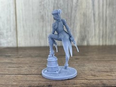 Steampunk Headhunter Action table figurine. 60mm Resin Figure