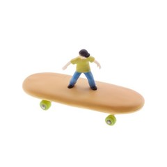 Little Boarder Gashapon Miniature Skateboard Food Figure 1 Random Toy