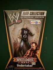 Mattel WWE Elite Collection WrestleMania XXVI UNDERTAKER Toys R Us Exclusive