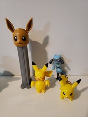 Pokémon Toys Figures Lot Of 7 Pikachu Flareon Bulbasaur Raichu Vinyl Plastic