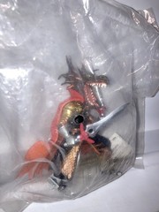 Papo Medieval Black Dragon Head Warrior Action Figure Fantasy SEALED NEW NIB