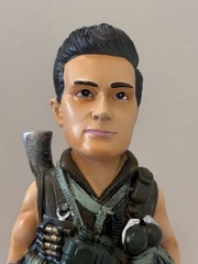 9.5” SD Commando John Matrix Resin Bank Statue Figurine Special Force Toy Figure