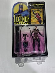 Vintage 1997 X-Men Storm Rogue & Batman Catwoman Sealed Action Figure Lot