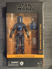 MANDALORIAN NITE OWL Hasbro Star Wars Black Series 6″ Action Figure Walmart MIB