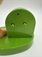 Vintage Mr. Contac Japanese Drug Advertisement Mascot Figure Alarm Clock Used