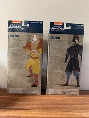 Netflix Avatar The Last Air Bender Gordon Cormier & Dallas Liu Signed Figures