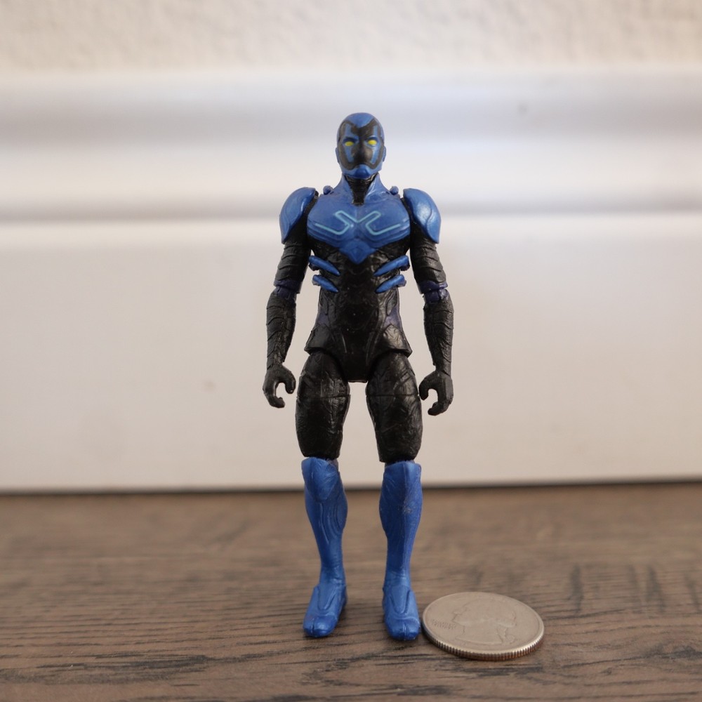 DC Blue Beetle Hero-Mode Blue Beetle 4” Action Figure Spin Master