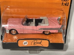 New-Ray Open Top Collections 1958 Buick Century Pink 1:43 1999 Convertible