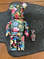 2023 Designer Con Exclusive Dabsmyla Cosmic Bloom Bearbrick 400/100% Set