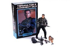 Terminator 2 Judgment Day T800 New Action Figure Ultimate Deluxe Arnold Toy NEW-