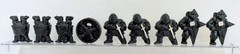 1980s Panosh Ninja Mites — Huge Lot of 72 Action Figures!