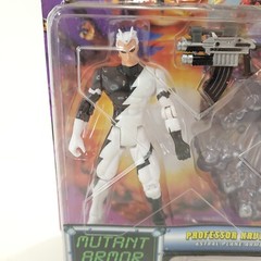 Error Marvel X-Men Quicksilver Mutant Armor in Professor Xavier Package 1996