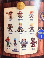 Netflix ONE PIECE Mini Figures SINGLES & SETS (take your pick)
