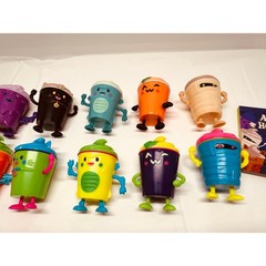 Wendy’s 2025 Frosty Frights Full Set of 12 w/Frosty Halloween Book ALL Unopened