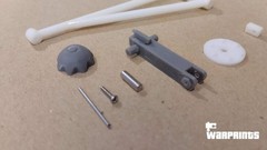 1/6 Scale WWII German Rear Machine Gun Mount – Unfinished Model Kit – Warprints
