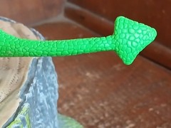 VTG TMNT CAVE TURTLE RALPH TUBULAR PTERODACTYL DINOSAUR INCOMPLETE PARTS ONLY