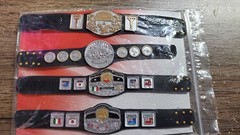NJPW Super J Crown Title Belts WWE Mattel