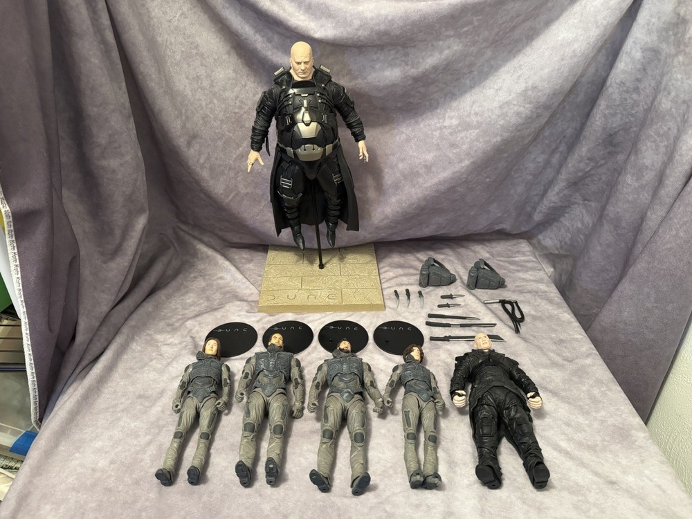 Dune Action Figures McFarlane Toys Rabban Build A Figure 1st Series Lot Set