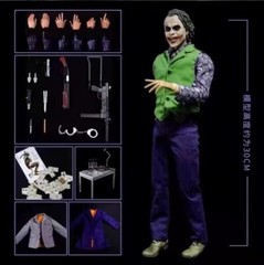 1/6 Heath Ledger Batman:The Dark Knight Joker 30CM Action Figure Model Toy Gift