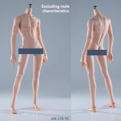 1/6 Male Teenager Body Seamless Muscular Figure 12″ for Phicen Hot Toys TBLeagvr